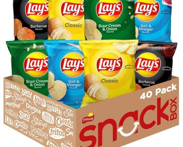 Lay’s Potato Chips Variety Pack (40 Count) – Only $11.77!