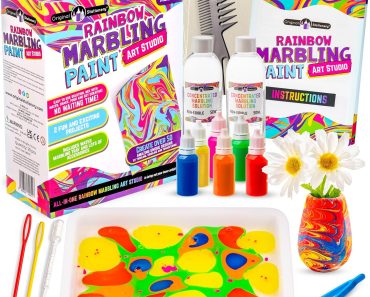 Original Stationery Rainbow Marbling Kit – Only $12.31! Cyber Monday Deal!