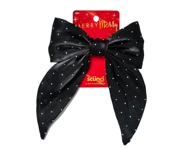 Scunci by Conair Velvet Hair Bow Barrette – Just $3.99!