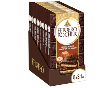 Ferrero Rocher Premium Chocolate Bars, 8 Pack – Just $16.03! In Time for Christmas!