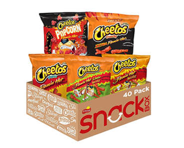 Cheetos Flamin’ Hot Variety Pack, 40 Count – Just $12.33!