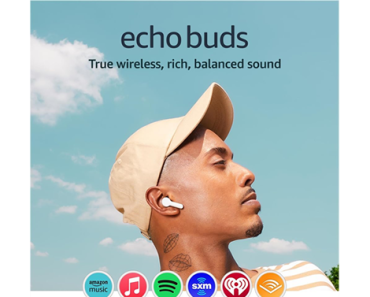 Amazon Echo Buds True Wireless Bluetooth 5.2 Earbuds with Alexa – Just $24.99!