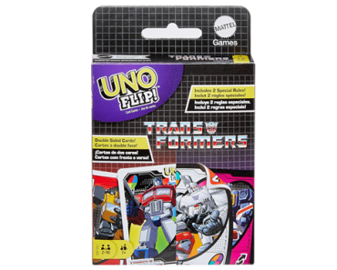 UNO Flip Transformers Card Game – Just $6.44! In Time for Christmas!