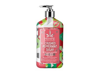 Hempz Crushed Peppermint Sugar Body Lotion, Moisturize, 17 oz – Just $16.62! In Time for Christmas!