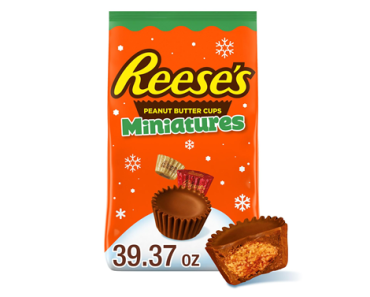 REESE’S Miniatures Milk Chocolate Peanut Butter Cups, 39.37 oz – Just $8.49!