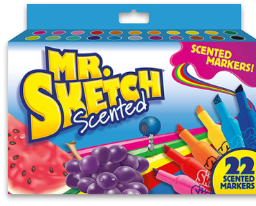 Mr. Sketch Chiseled Tip, 22 Assorted Scented Markers – Just $14.99! In Time for Christmas!