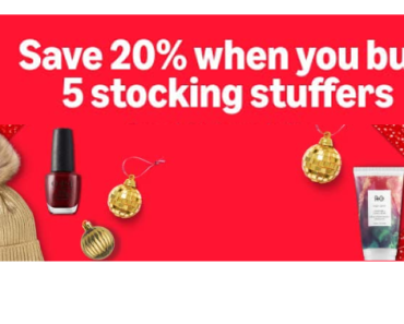 Save 20% When You Buy 5 Stocking Stuffers at Amazon! Don’t Miss It!