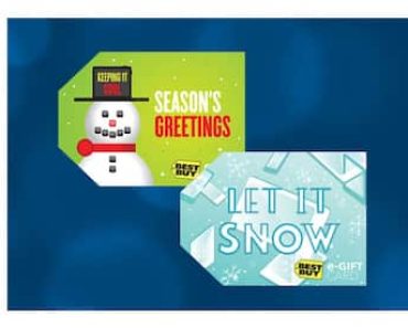 It isn’t too late for Best Buy gift cards! Email or print for gift giving!