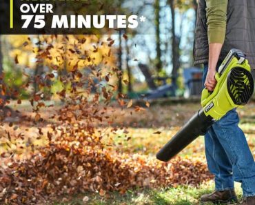 RYOBI 40V 120 MPH 550 CFM Cordless Battery Blower – Only $99! Black Friday Deal!