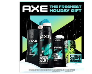 Axe Gift Set – Apollo Sage Cedarwood – Just $10.00! In Time for Christmas!