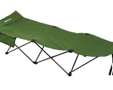 Ozark Trail Adult Camp Cot, Green – Just $23.00!