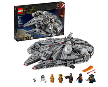 LEGO Star Wars Millennium Falcon 75257 Building Set – Just $100.00! Walmart Cyber Monday!