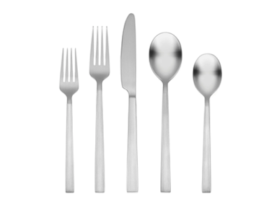 Better Homes & Gardens, River Satin 42-Piece Stainless Steel Flatware Set, Service for 8 – Just $21.53!