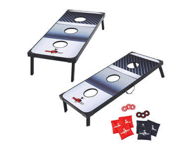 Outdoor 48” Target Toss 2-in-1 Boards, Corn Hole, and Washer Toss Games – Just $49.99!