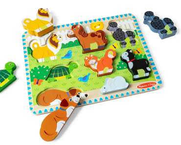 Melissa & Doug Pets Wooden Chunky Puzzle – Just $5.00!