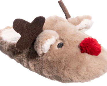 Isotoner Women’s Holiday Reindeer Slippers – Just $7.99!