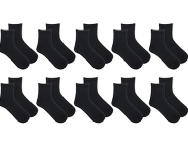 Athletic Works Women’s Cushioned Ankle Socks 10 Pack – Just $4.27!