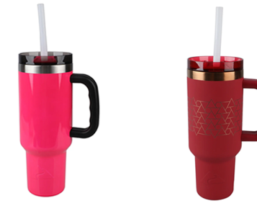 Ozark Trail 40 oz Insulated Stainless Steel Tumbler with Handle – Just $10.00! Select Colors – In Time for Christmas!