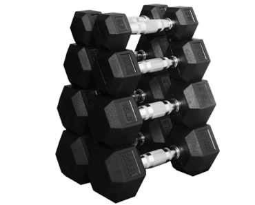 BalanceFrom Dumbbell Set, Pairs of 5 lb, 10 lb, 15 lb, and 20 lb – Just $69.00! Walmart Cyber Monday!