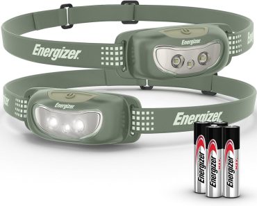 Energizer Universal+ LED Headlamp (Pack of 2) – Only $9.76!