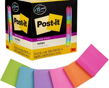 Post-it Super Sticky Notes (15 Pads) – Only $8.60!