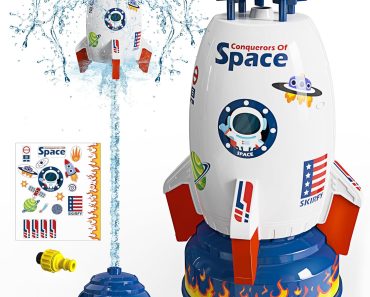 Sprinkler Rocket Launcher Outdoor Water Toy – Only $14.99!