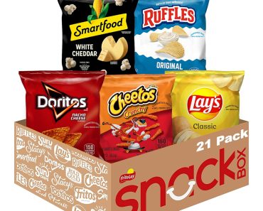 Frito-Lay Classic Mix Variety Pack, Single Serve Snack Bags (Pack of 21) – Only $11.19!