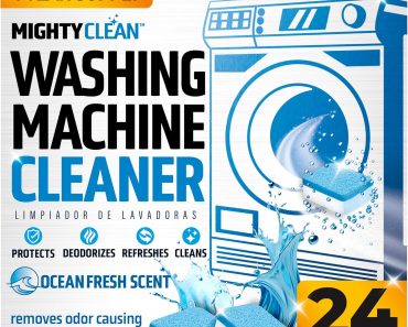 Washing Machine Cleaner Tablets, 24 Pack – Only $8.49!