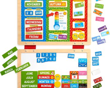 Melissa & Doug My First Daily Magnetic Activities Calendar – Only $13.59!