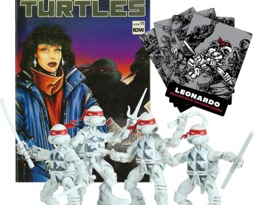 Teenage Mutant Ninja Turtles: Black and White Comic Book Figures – Only $25.10!