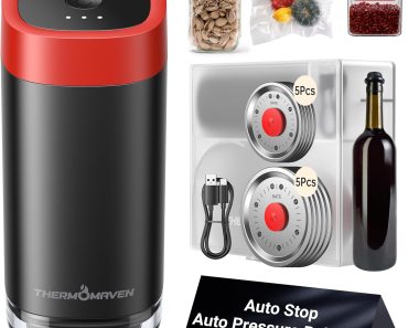 Handheld Vacuum Sealer Kit – Only $23.99!