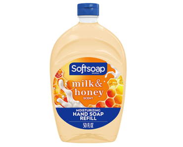 Softsoap Milk & Honey Scented, Liquid Hand Soap Refill, 50 Ounce – Just $4.46!