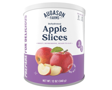 Augason Farms Dehydrated Apple Slices – Certified Gluten Free – Just $13.85!