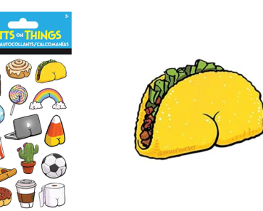 Butts on Things – Standard 4 Sheet Stickers – Just $1.59!