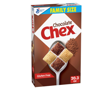 Chocolate Chex Breakfast Cereal, Family Size, 20.3 oz – Just $2.53!