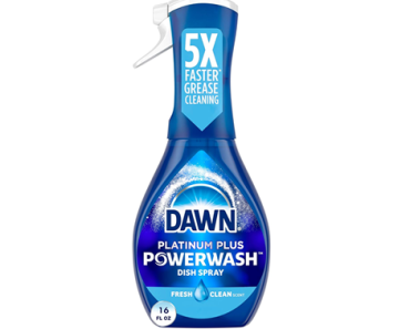 Dawn Platinum Powerwash Dish Spray, Dish Soap, Fresh Scent – Just $2.74!