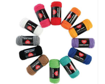 Red Heart Super Saver Super Yarn Craft Kit – Just $7.82!