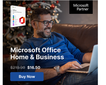 Microsoft Office – One Time Purchase – No Monthly Fees! Just $16.50!