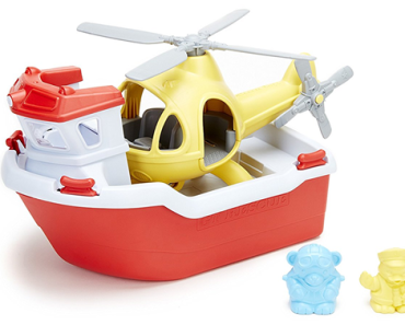 Green Toys Rescue Boat with Helicopter – Just $9.14!