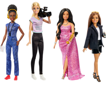 Barbie Careers Women in Film Set of 4 Dolls – Just $19.60!