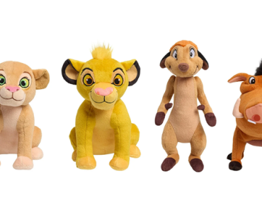 Disney The Lion King Small Plush 4-Pack – Just $15.00!