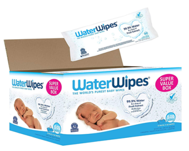 720-Count WaterWipes Sensitive Baby Wipes (Unscented) – Just $23.98!