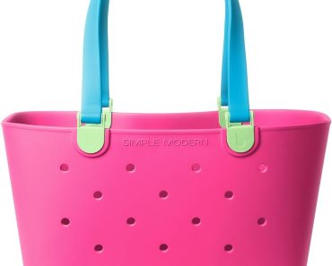 Simple Modern Beach Bag Rubber Tote – Only $44.99!