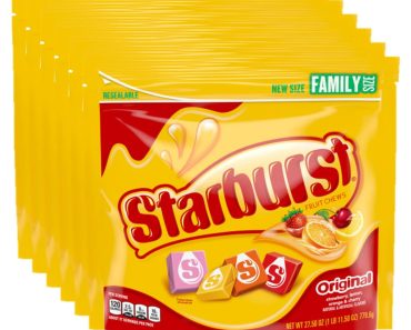 STARBURST Original Fruit Chews Chewy Candy Bulk Pack (6 Count) – Only $21.32!