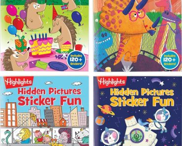 Highlights Hidden Pictures Sticker Fun Sticker Books (4-Pack) – Only $16.99!