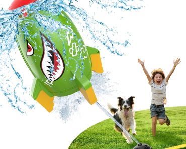 Rocket Outdoor Water Toy – Only $9.59!