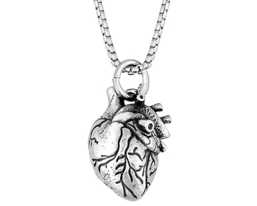 Anatomical Heart Necklace – Just $12.99! In Time for Valentine’s Day!