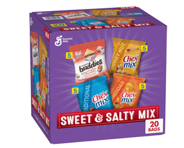 Sweet & Salty Chex Snack Variety Pack, 20 count – Just $6.79!