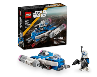 LEGO Star Wars: The Clone Wars Captain Rex Y-Wing Microfighter Building Set 75391 – Just $7.99!