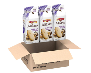 Pepperidge Farm Milano Double Dark Chocolate Cookies – Pack of 3 – Just $10.12!